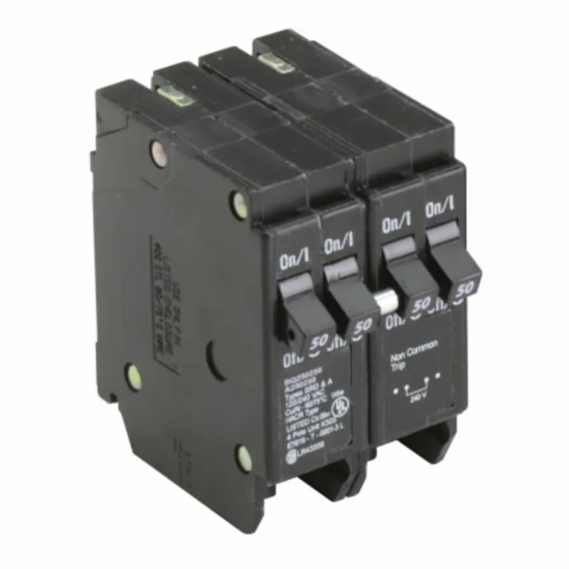 Breaker, 50/50A, 2P, 120/240V, 10 kAIC, CTL Quad, BR Series