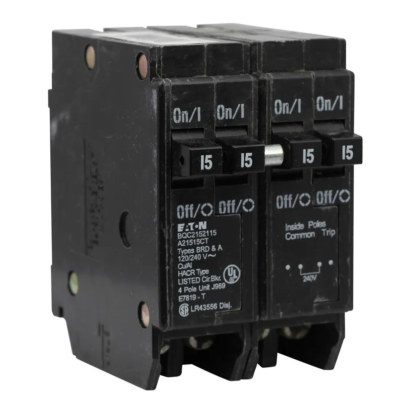 Breaker, 40/40A, 2P, 120/240V, 10 kAIC, CTL Quad, BR Series