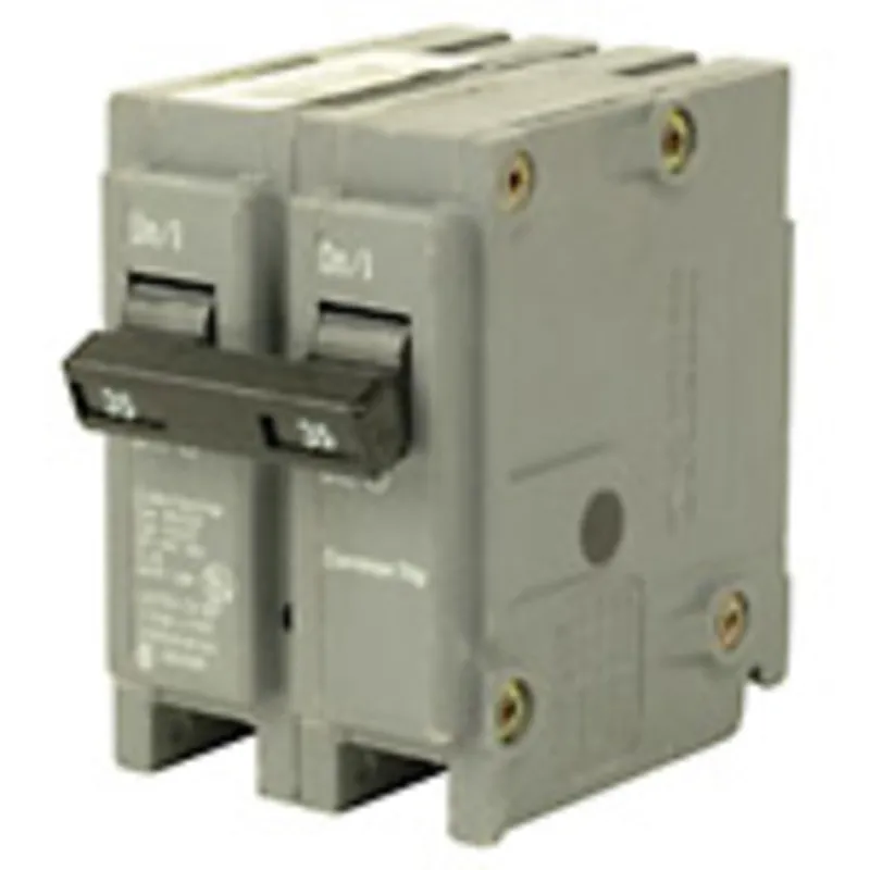 Breaker, Plug-On, BR Type, 2P, 15A, 22kAIC, 120/240VAC, 2" Width