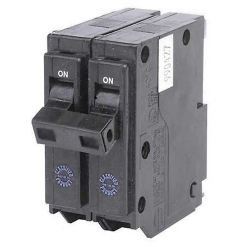 Breaker, 15A, 2P, 240V, 10 kAIC, Classified