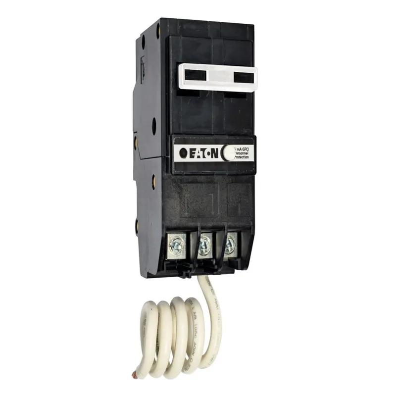 20A, 2-Pole, GFCI Breaker, Type BR, 120/240VAC, 10 KAIC