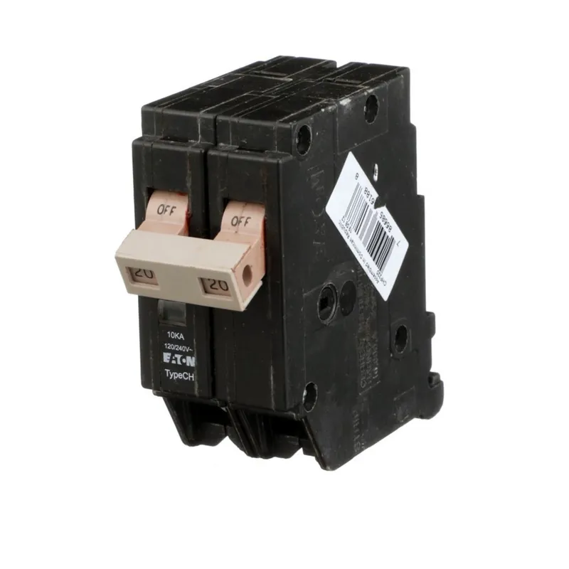 Breaker, 20A, 2P, 120/240V, 10 kAIC, Type CH