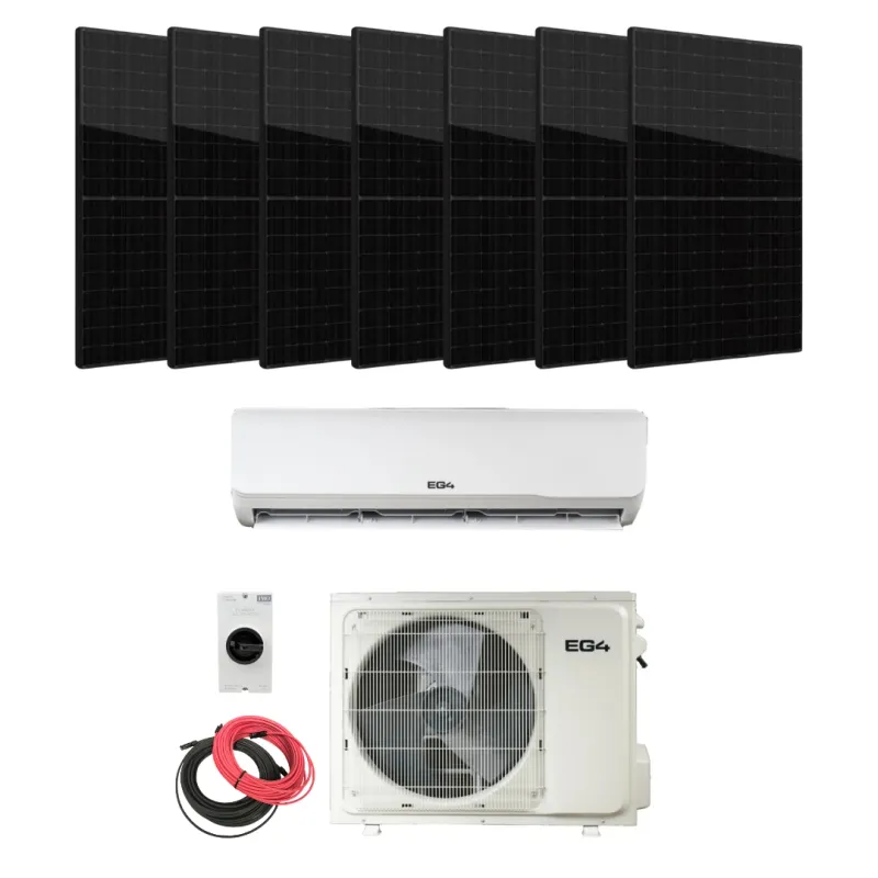 EG4 24k Hybrid Solar Powered Mini Split Kit (R32)