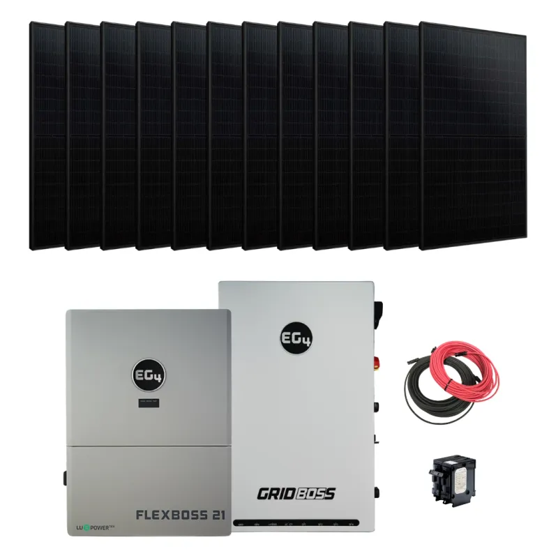 EG4 FlexBOSS21 Whole-Home Energy Offset Solar Kit