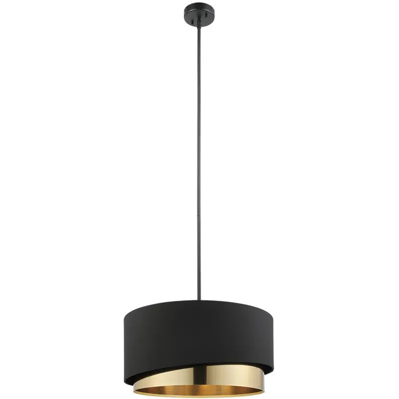 Manderline 1 Light 15.75 inch Black Pendant Ceiling Light