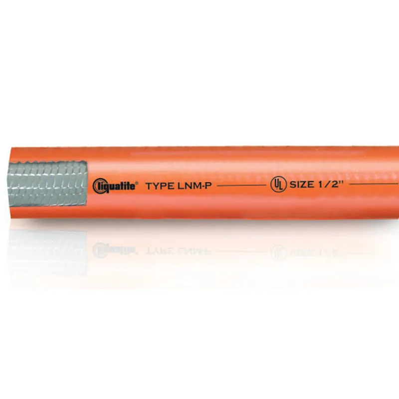 Liquidtight Flexible Conduit, Non-Metallic, 1-1/4", Orange, 100' Coil