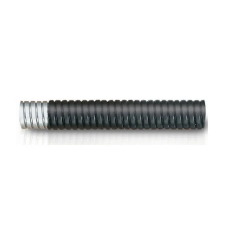 1/2" Liquidtight Steel Flex, Vacuum Jacketed, Non-UL, Black, 100' Coil
