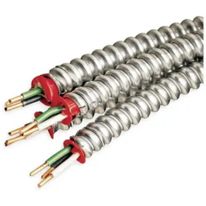 10/2 Isolated Ground Aluminum Armored Cable, 1000'