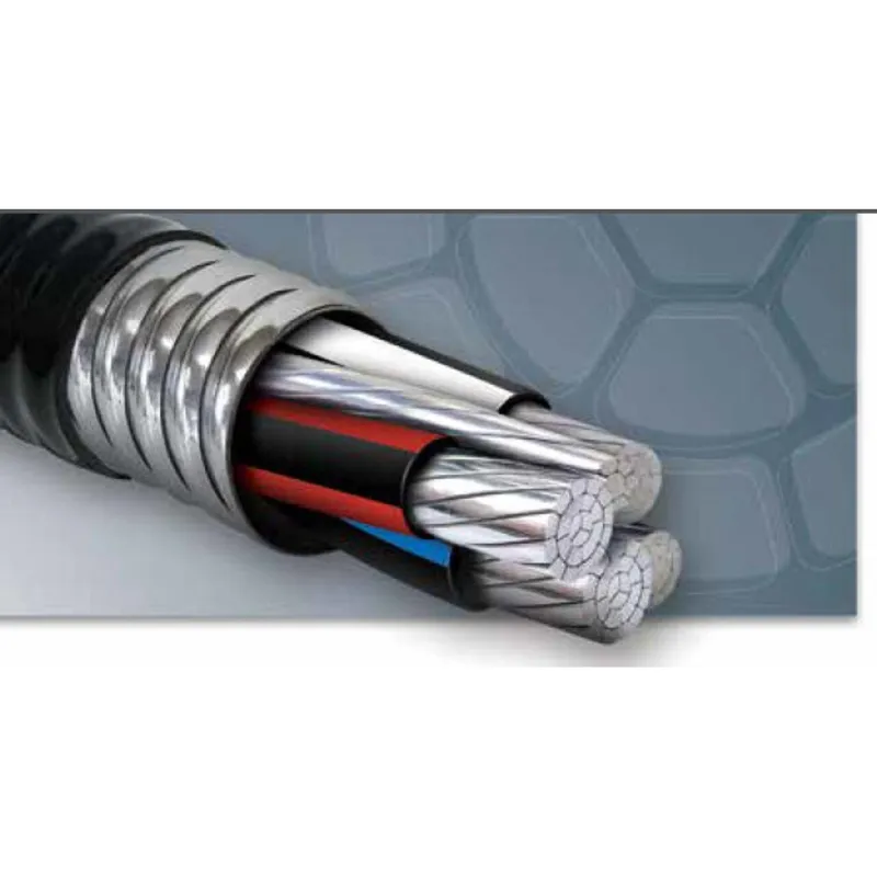 MC Cable, Aluminum Flex, 300/4 w/Ground