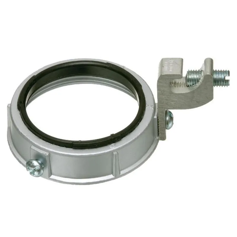 3/4" Insulated Grounding Bushing, Lay-in Lug