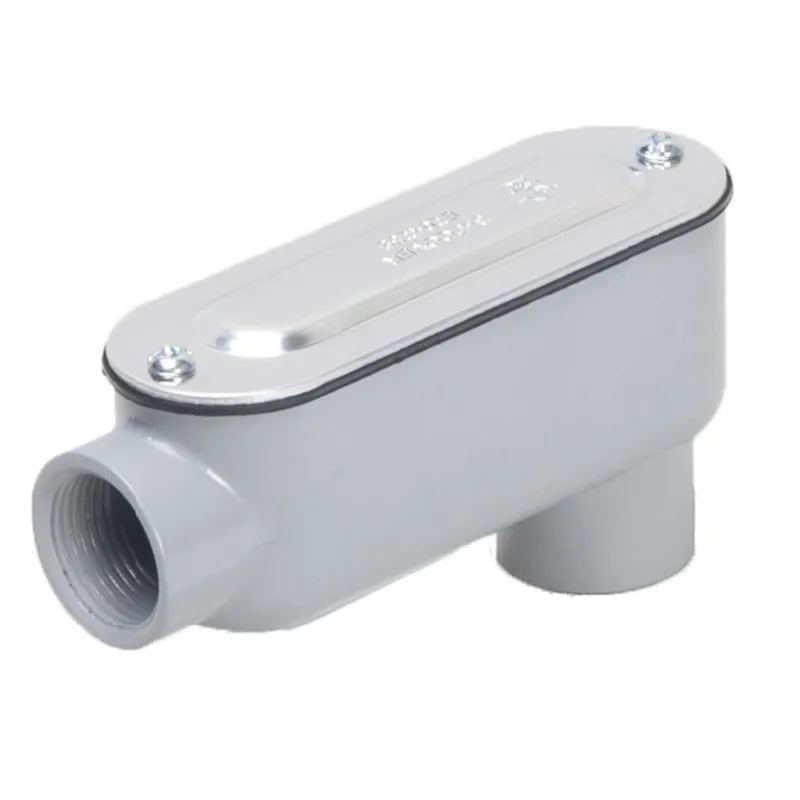 Conduit Body, Type LB, "R" Series, 4", Die Cast Aluminum