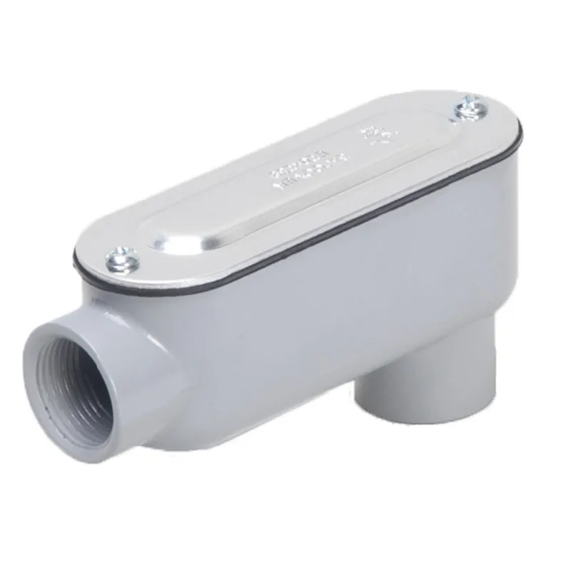 Conduit Body, Type LB, "R" Series, 2-1/2", Die Cast Aluminum