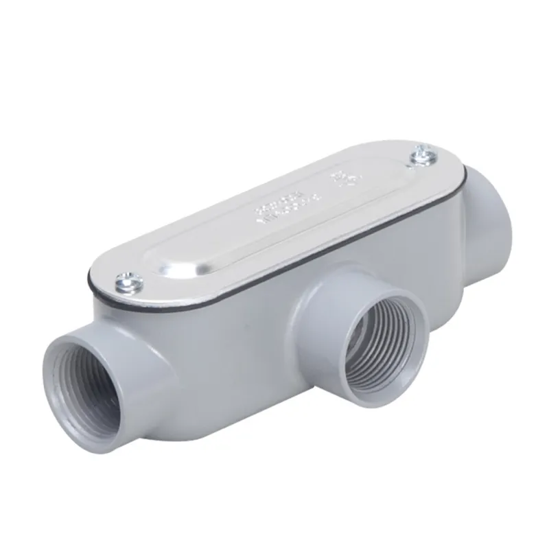Conduit Body, Type: LT, "R" Series, Size: 1",Die Cast Aluminum