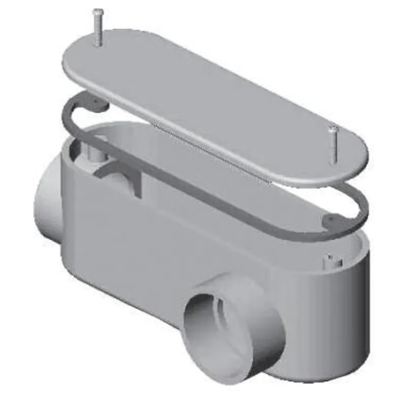 Conduit Body, Type: LL, Size: 1", Material: PVC