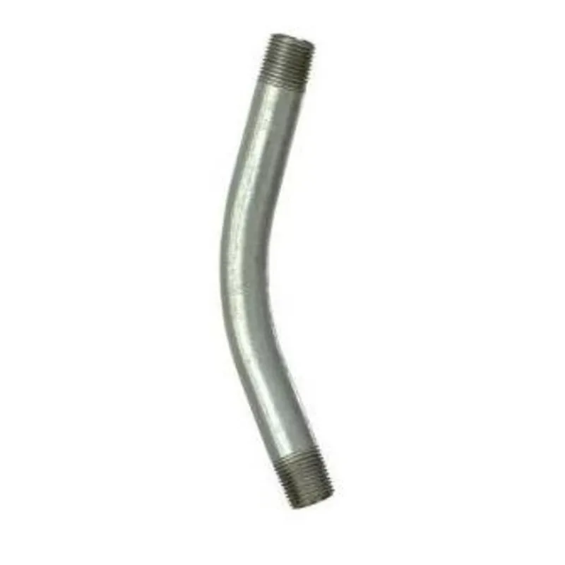4" Rigid Steel 45° Sweep Elbow, 48" Radius
