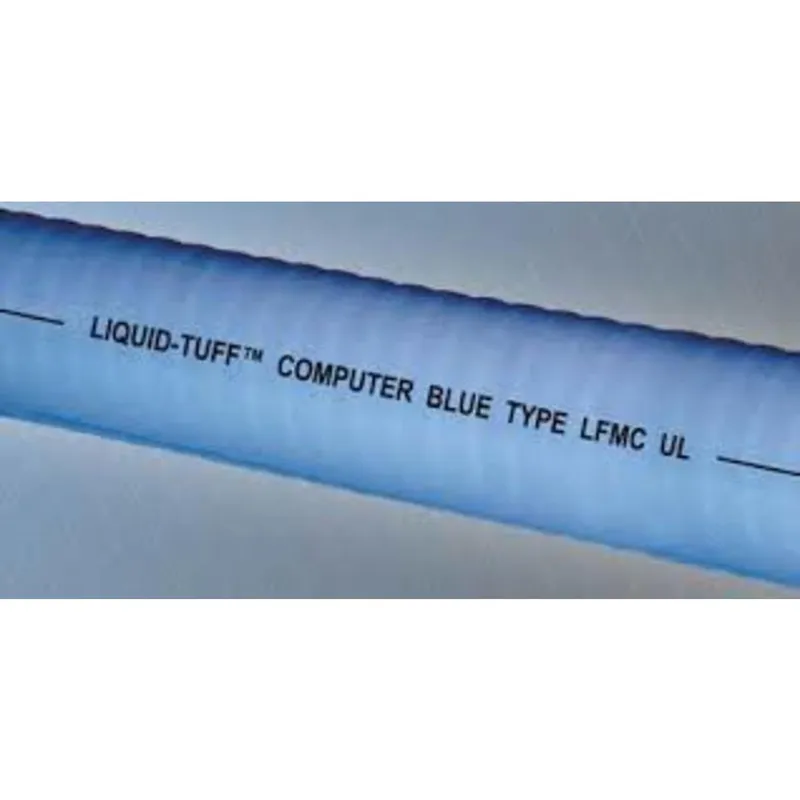 1/2" Liquidtight Steel Flex, UL Listed, Type UA, Blue, 1000' Reel