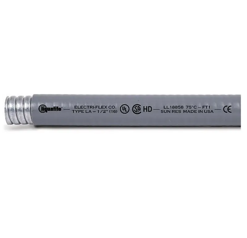 1" Liquidtight Steel Flex, UL Listed, Type UA, Gray, 400' Reel