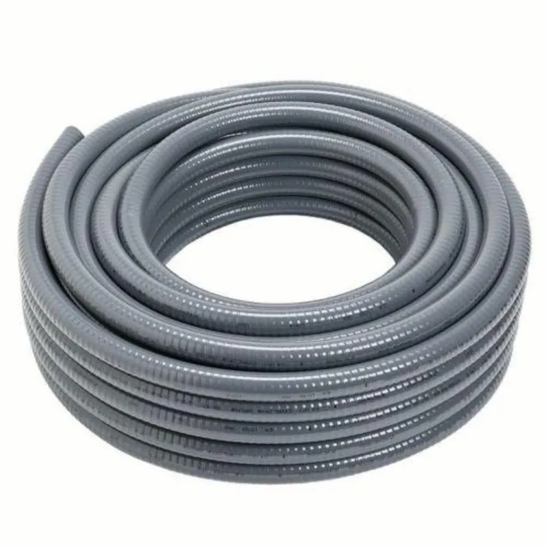 Liquidtight Flexible Conduit, Non-Metallic, 2", Gray, 50' Coil