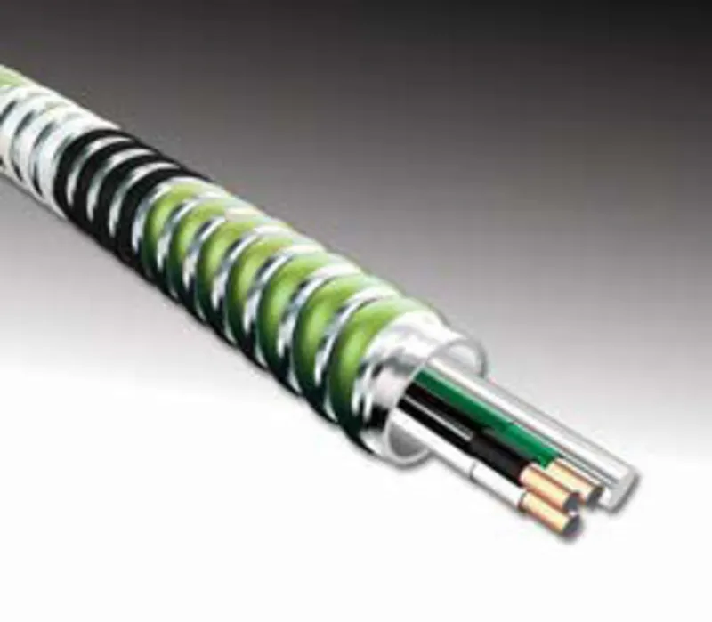 12/3 Aluminum Armored Cable MC-Stat Lite 250'