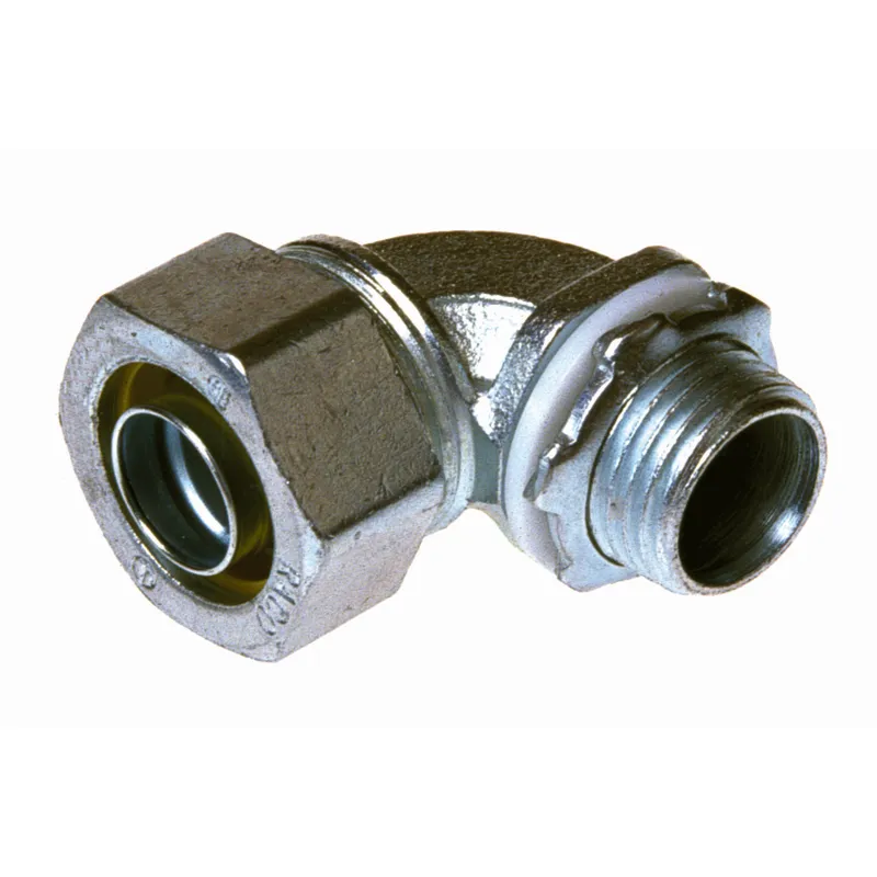 90° Liquidtight Connector 1" Trade Size.