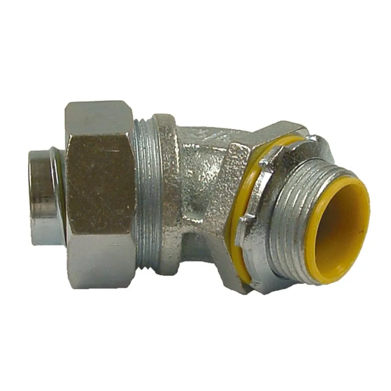 1/2" 45° Insulated Liquidtight Connector