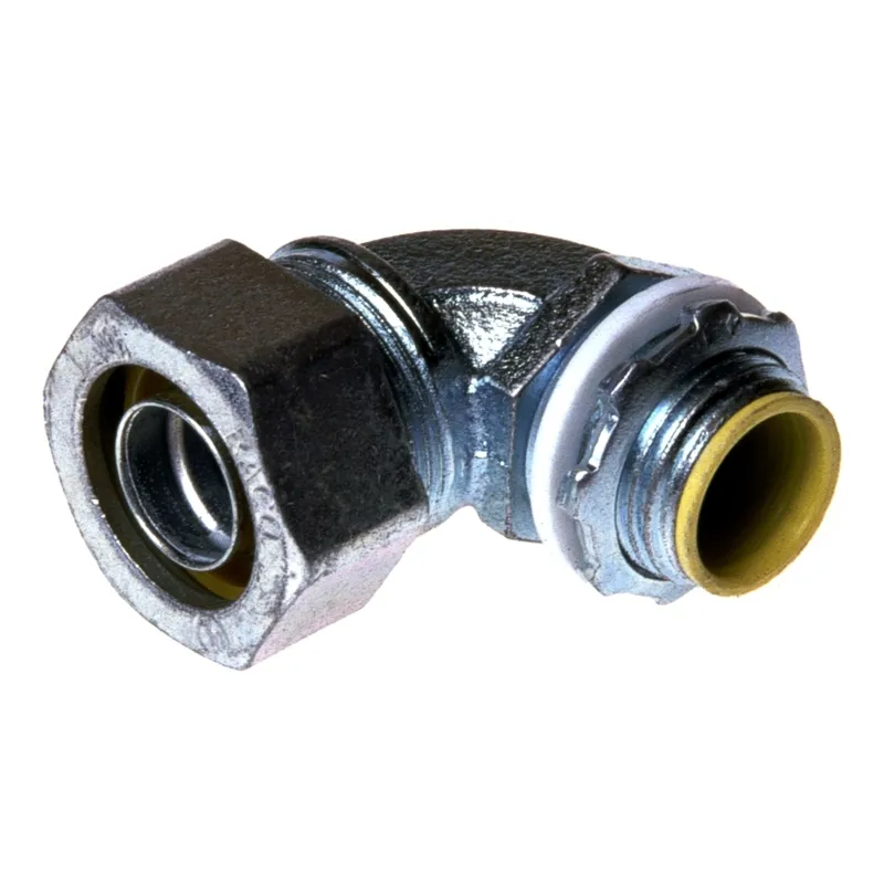 1/2" 90° Insulated Liquidtight Connector