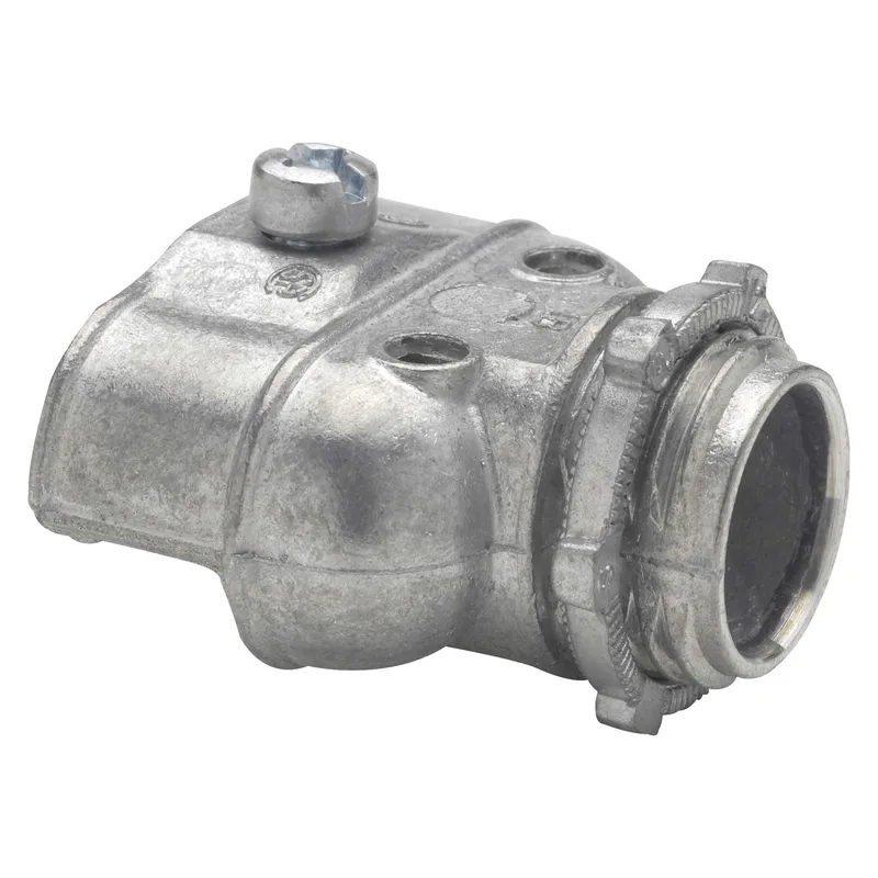 3/8" Duplex Squeeze Connector-Straight