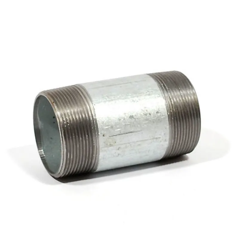 Threaded Conduit Nipple, 2" x 4", Steel