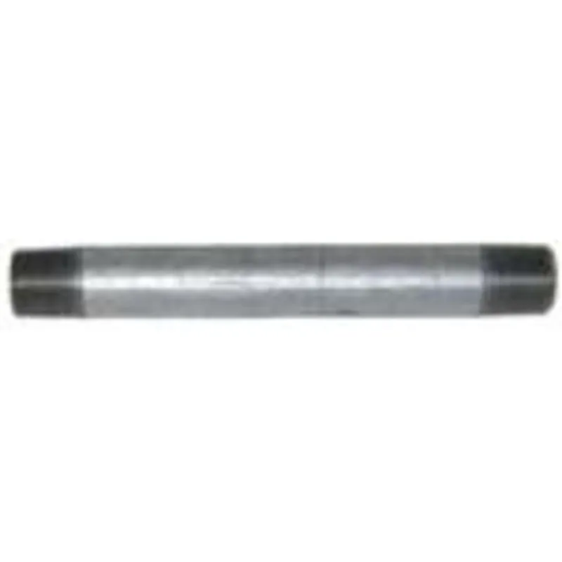 Threaded Conduit Nipple, 1" x 2-1/2", Steel