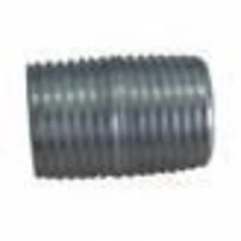 Threaded Conduit Nipple, 3/4" x Close, Aluminum