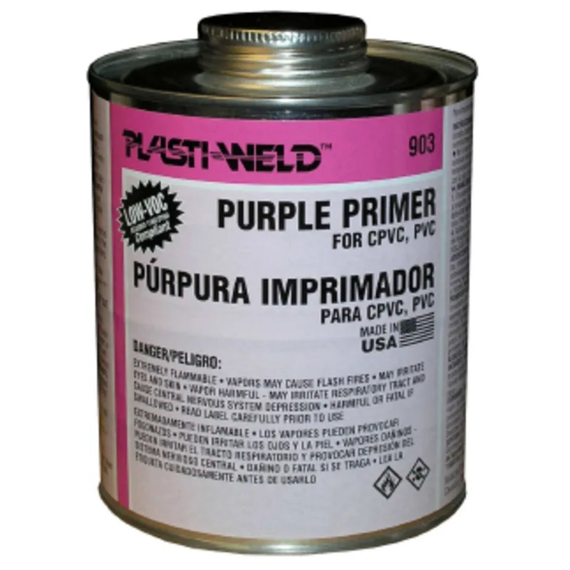 PVC Primer - 1-Quart, Brush Top