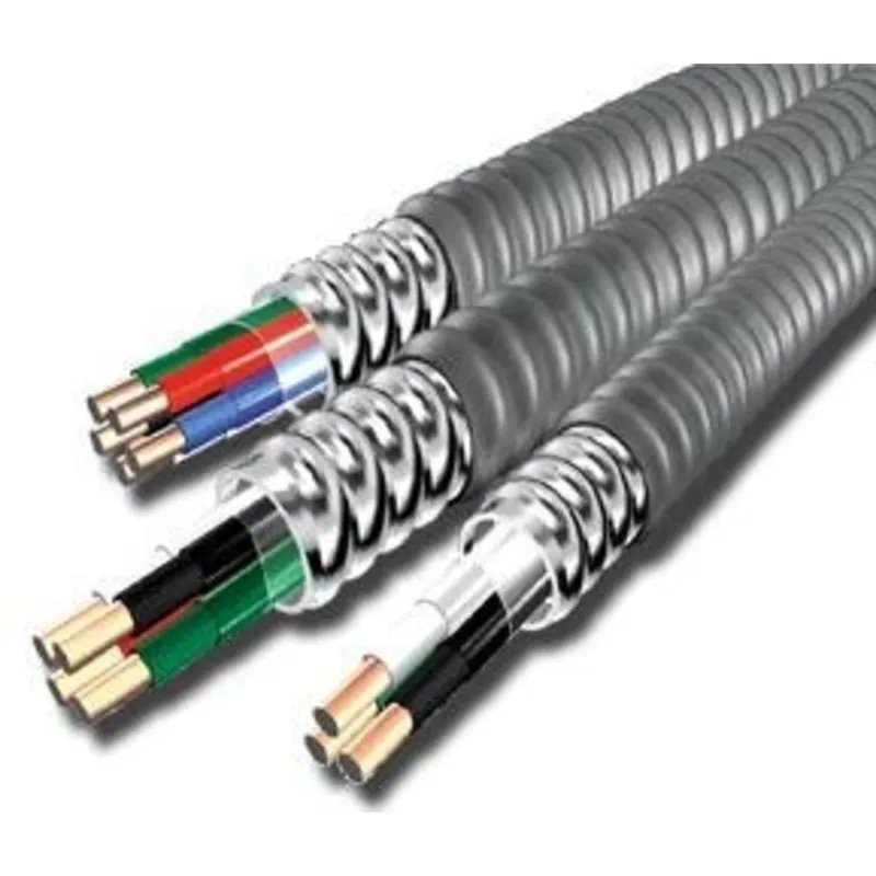 PVC Coated MC, 10/3 Solid, Ground, 250'