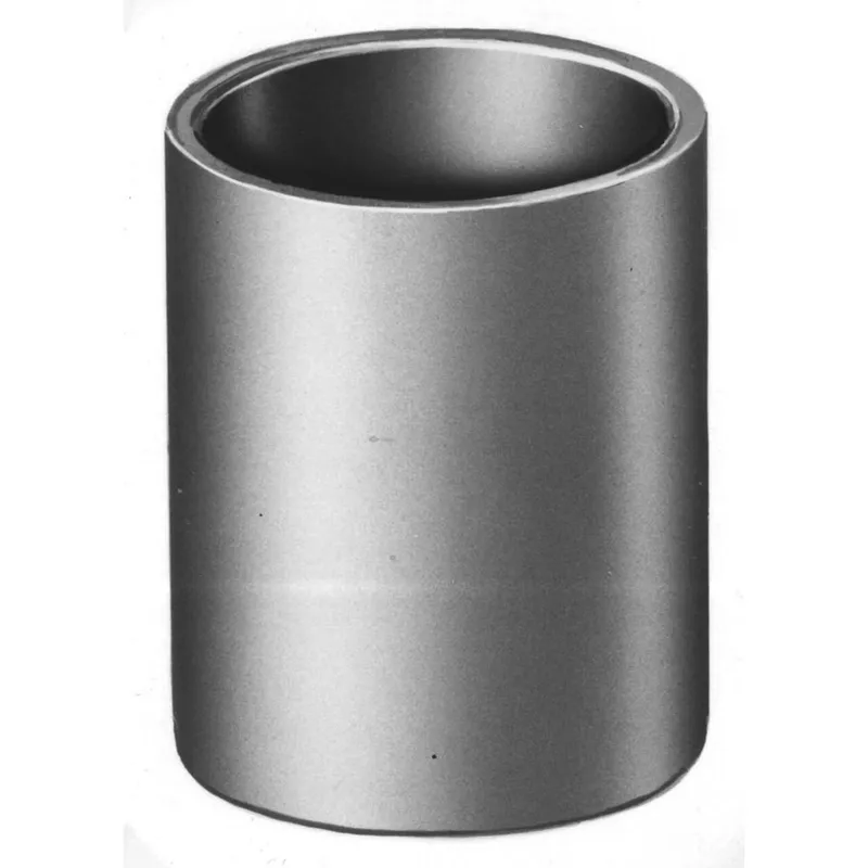 Coupling, 2" Diameter, PVC, Gray