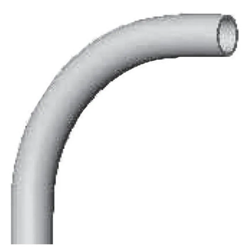 3-1/2" PVC 90° Elbow, Schedule 40, Gray