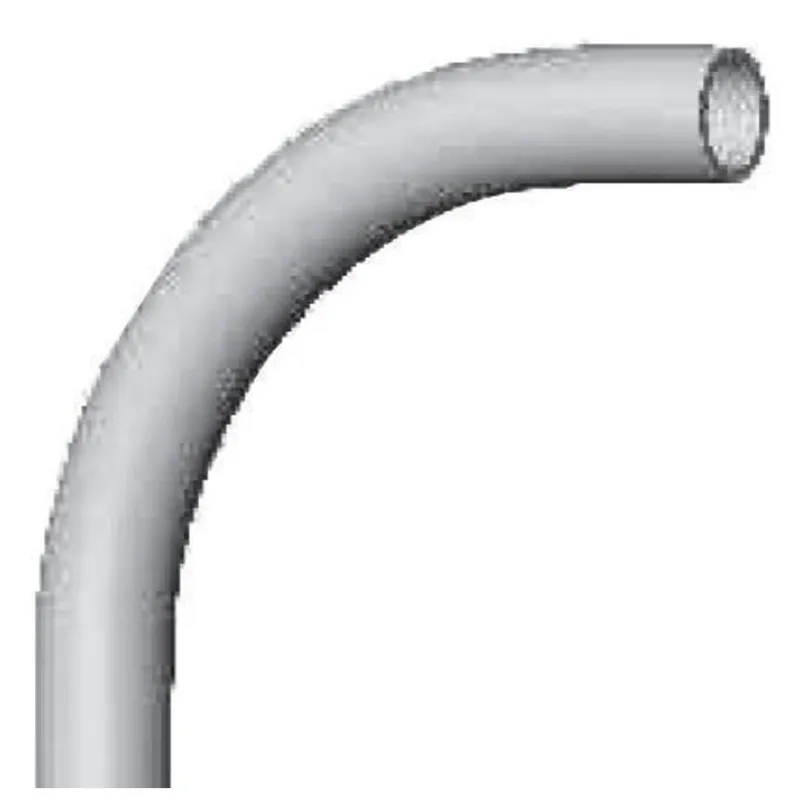 1-1/2" PVC 90° Elbow, Schedule 80, Gray