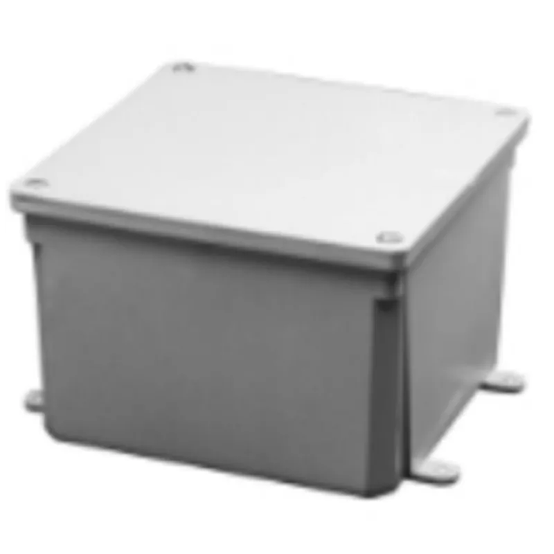 Junction Box, NEMA 4X, Screw Cover, 5" x 5" x 2"