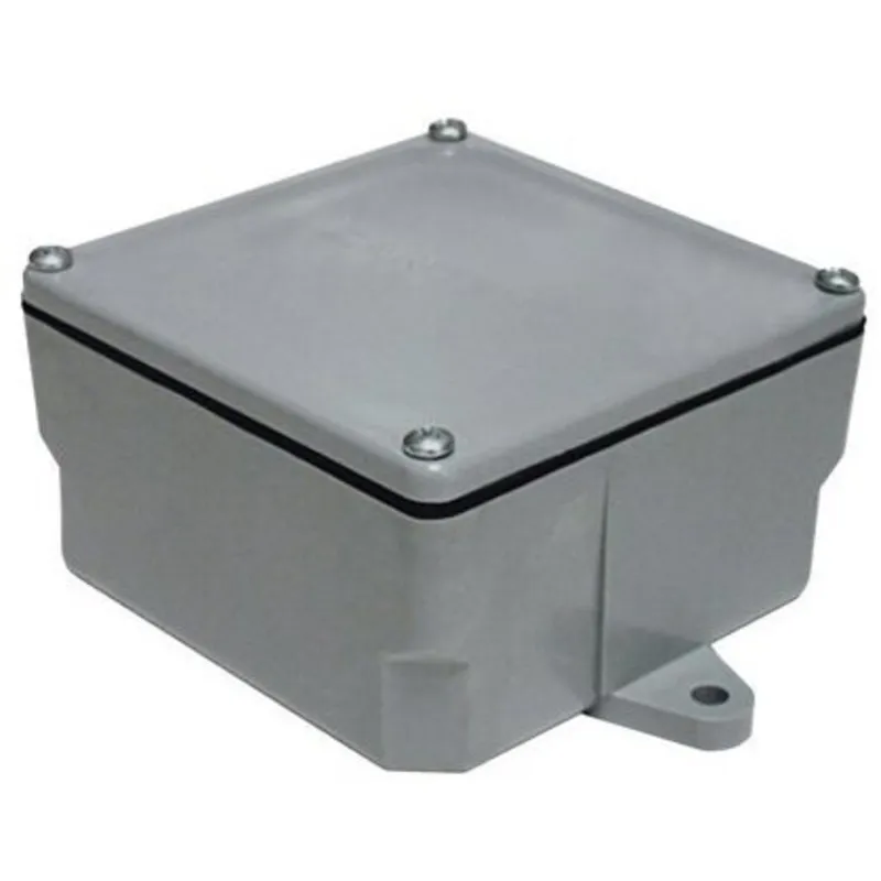 Junction Box, NEMA 4X, Screw Cover, 4" x 4" x 4"