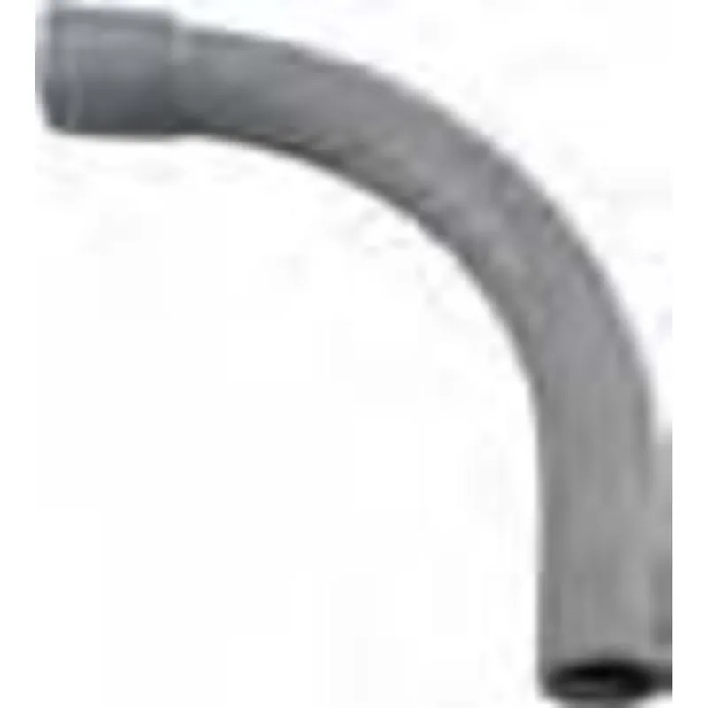 6" PVC 90° Elbow, 60" Radius, Schedule 40, Gray