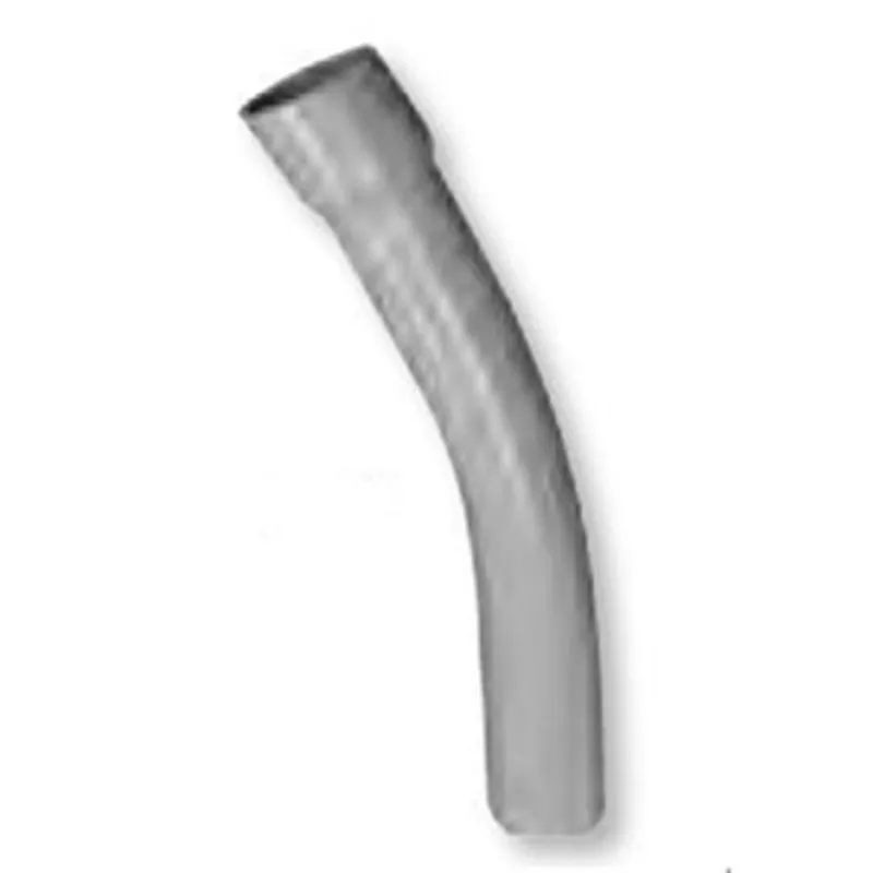 3" PVC 45° Elbow, 24" Radius, Schedule 80, Gray