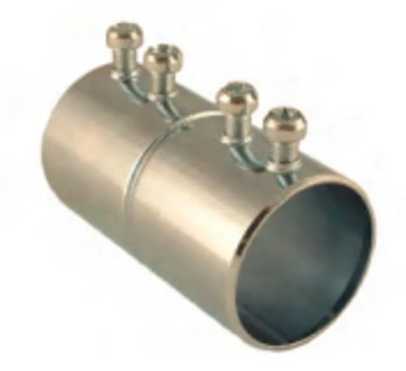 EMT Set Screw Coupling, Steel, 3 inch