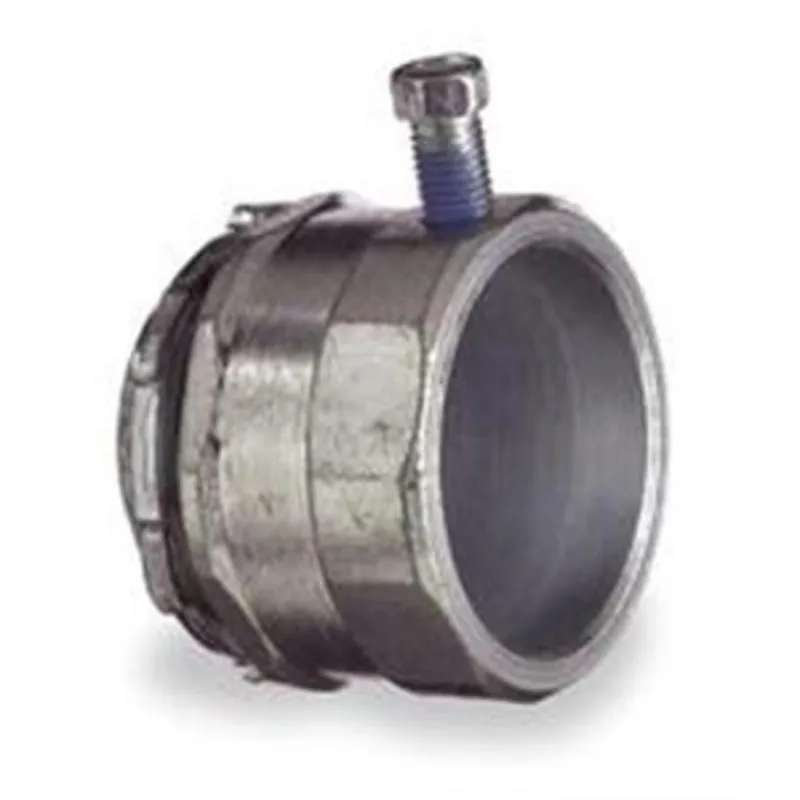 EMT Set Screw Connector, Steel, 4 inch