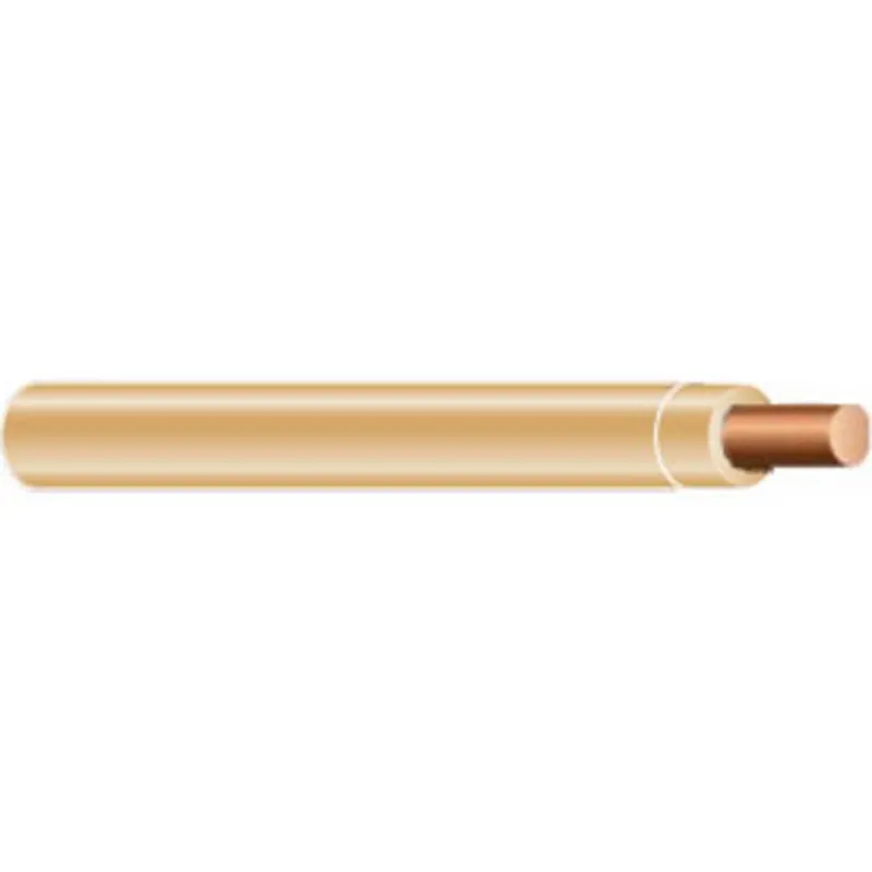 12 AWG THHN/THWN-2 Solid Copper, Tan, 500'