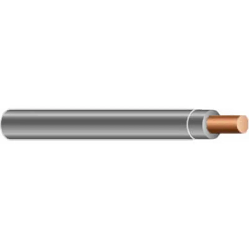 12 AWG THHN/THWN-2 Solid Copper, Gray, 2500'