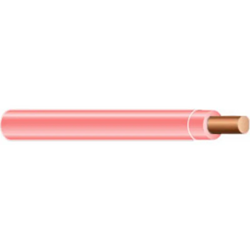 14 AWG THHN/THWN-2 Solid Copper, Pink, 2500'