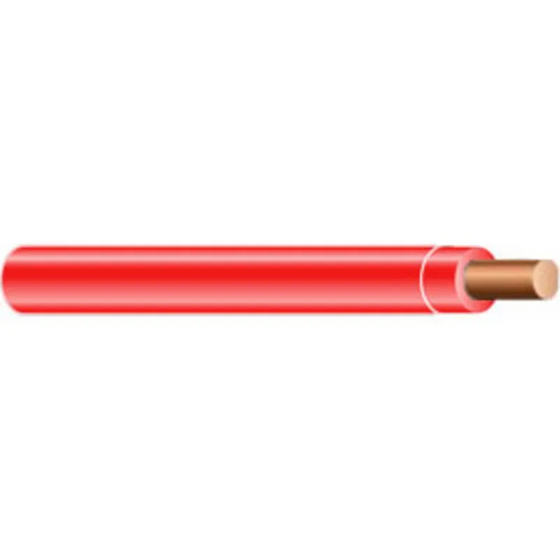 10 AWG THHN/THWN-2 Solid Copper, Red, 500'