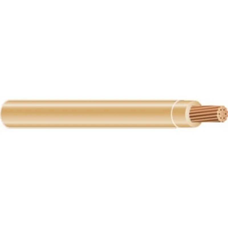 12 AWG THHN/THWN-2 Stranded Copper, Tan, 2500'