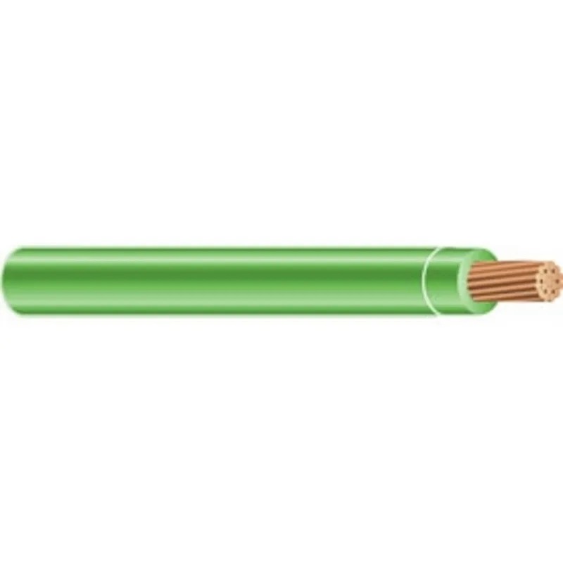 4 AWG THHN/THWN-2 Stranded Copper, Green, 5000'