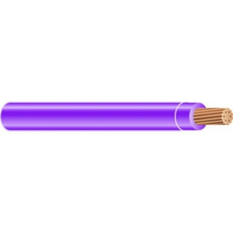 8 AWG THHN/THWN-2 Stranded Copper, Purple, 500' Reel