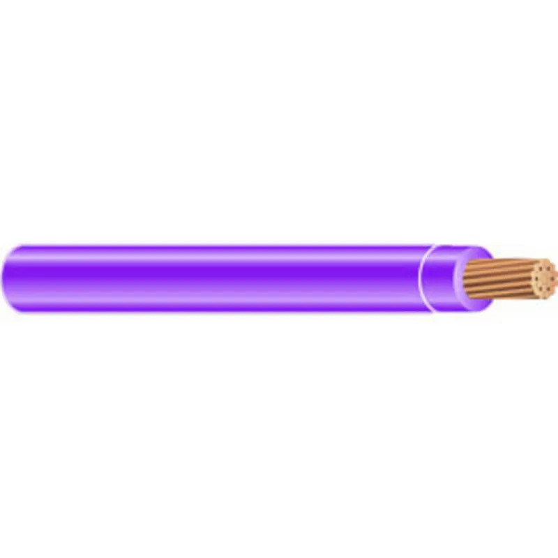 14 AWG THHN/THWN-2 Stranded Copper, Purple, 500'