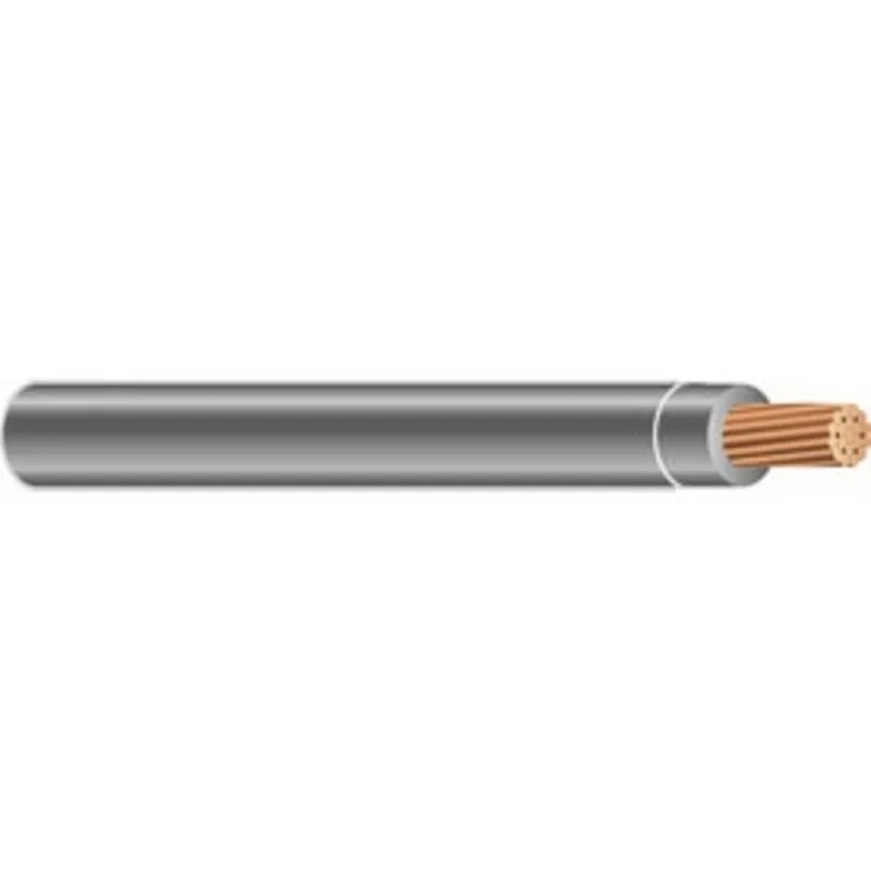 4 AWG THHN/THWN-2 Stranded Copper Grey 2500'